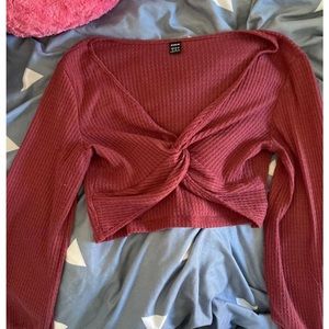 SHEIN cropped longsleeve